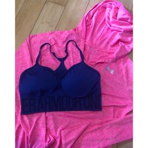 Underamour Hoodie and Bra Set